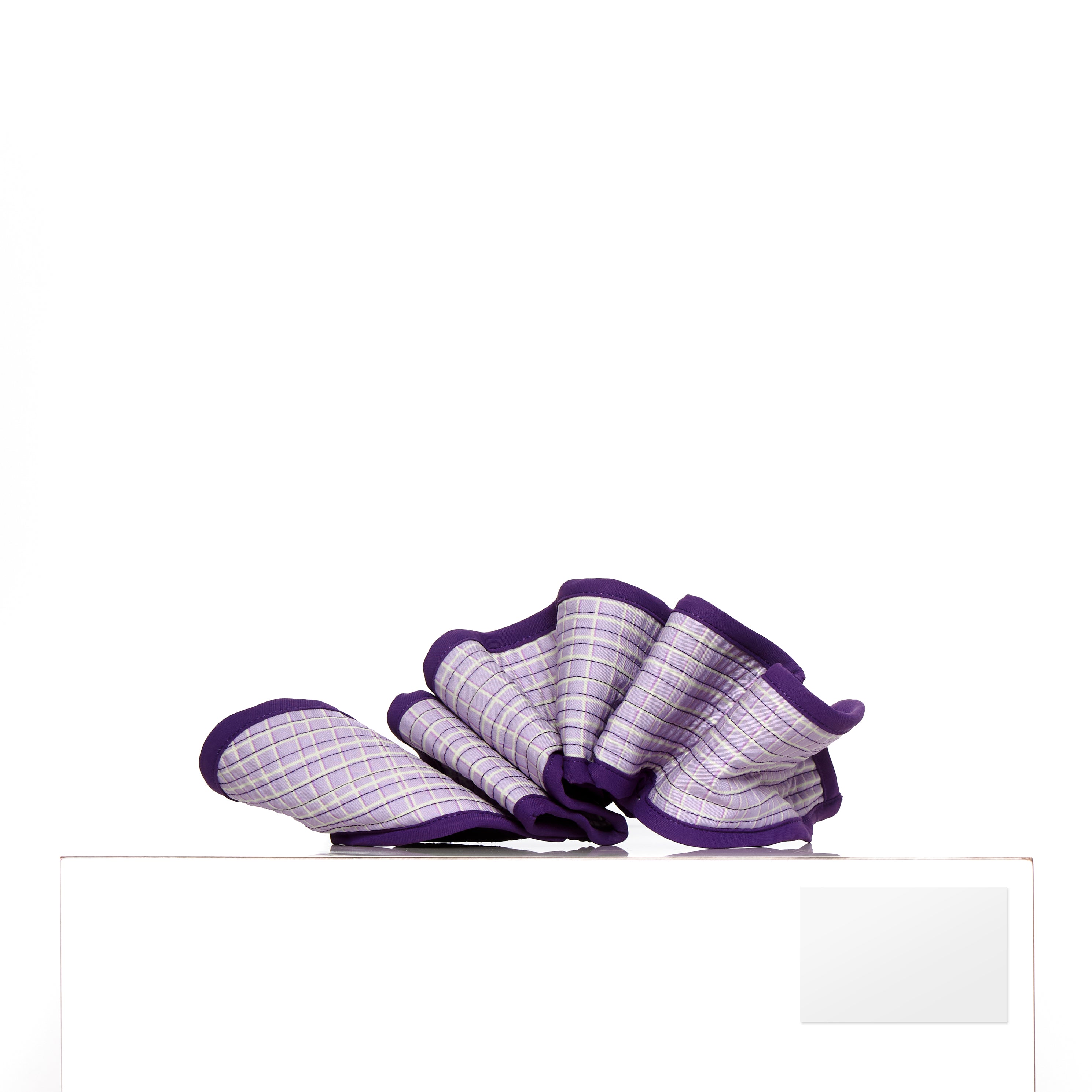 Ultra Bendy Headband, Lilac Plaid