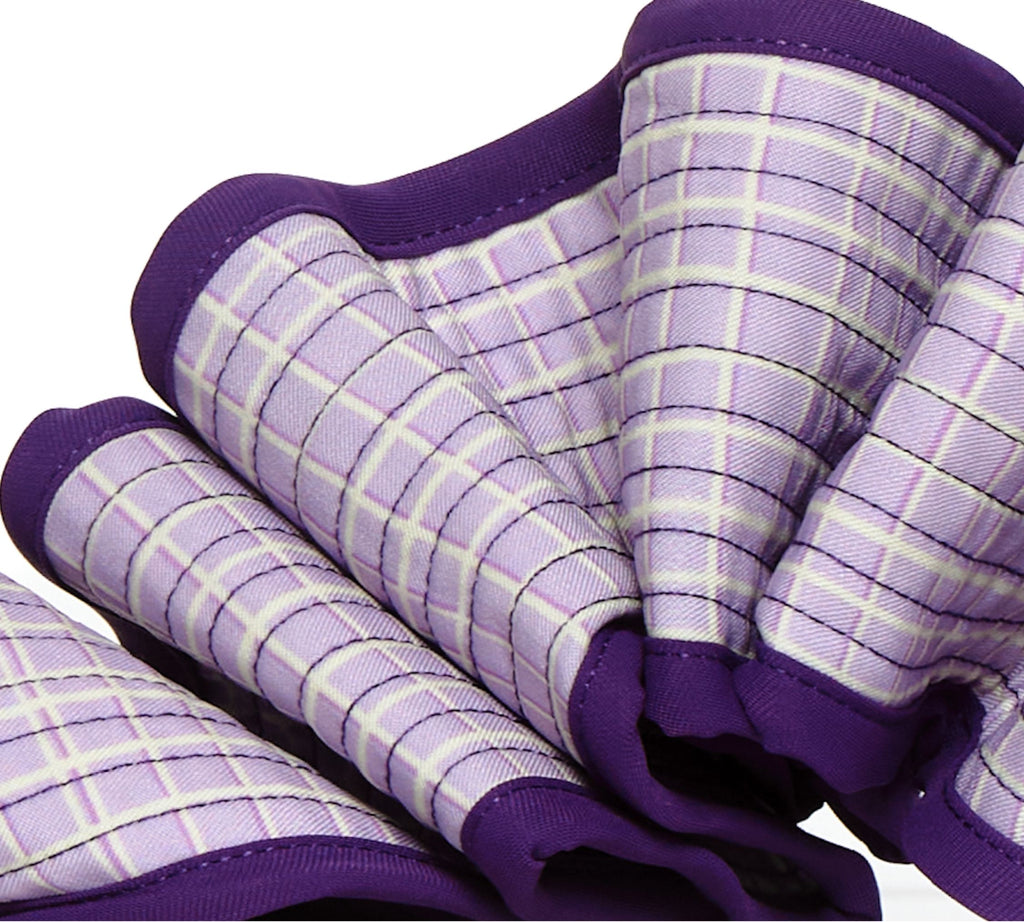 Ultra Bendy Headband, Lilac Plaid